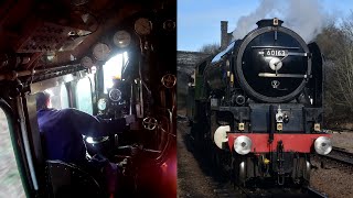 An A1 from the footplate  Driving Experience on 60163 Tornado  Great Central Railway  070122 [upl. by Rehpotirhc498]