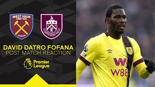 David Datro Fofana on Hammers point  REACTION  West Ham 22 Burnley [upl. by Aristotle]