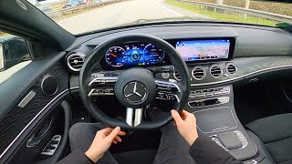 2023 Mercedes Benz EClass E200  pov test drive mercedes benz mercedesbenz [upl. by Toll219]