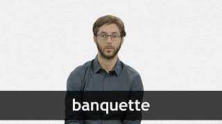 How to pronounce BANQUETTE in French [upl. by Dylane756]