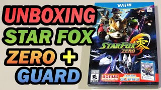 Star Fox Zero  Guard  Unboxing [upl. by Enrobso620]