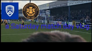 this is Saturdays match day vlog from the Coleraine fc Showgrounds coleraine vs carrick rangers [upl. by Hsaka]