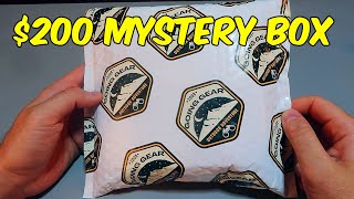 Unboxing 200 Mystery Box  Subscription Box Going Gear EDC Club [upl. by Ocirne]