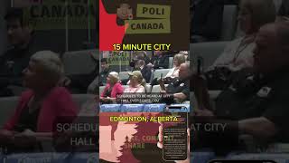 15 MINUTE CITY EDMONTON PLAN FOR 2 MILLION MIGRANTS canada politics justintrudeau poilievre [upl. by Picco4]