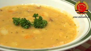 Diese original Erbsensuppe aus der NVA macht jeden satt und ist schnell und lecker mit diesem Rezept [upl. by Aikahs]