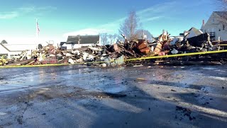 Popular Wolfeboro grocery store destroyed in fire [upl. by Rubinstein]