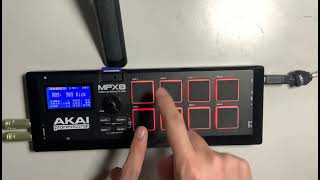 AKAI MPX8  Testing [upl. by Athelstan]