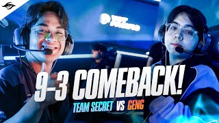 93 COMEBACK vs the No1 Team in the World  VCT Pacific Stage 2 TS vs GenG Highlights [upl. by Duax73]