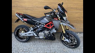 Pure Sound Aprilia Dorsoduro 750 Factory 2010 Roadsitalia Carbon exhaust  no DB [upl. by Hekker]