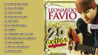 Leonardo Favio Mix 20 Super Éxitos Románticos  Mejores Canciones De Leonardo Favio [upl. by Kevin]