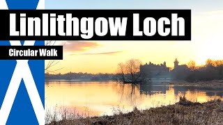 🏴󠁧󠁢󠁳󠁣󠁴󠁿 Linlithgow Loch Circular Walk with Linlithgow Palace and more  Cinematic [upl. by Airetal542]