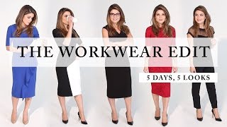 The Workwear Edit 5 Days 5 Looks [upl. by Phenica]