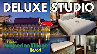 Polynesian DVC Room Tour  Deluxe Studio at Disneys Polynesian Village Resort [upl. by Thedric]