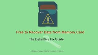 Recover data from sd memory cardFreeware [upl. by Nidnerb]