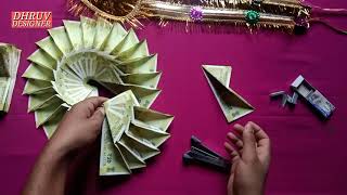 20 के नोट से सुंदर माला डिजाइन 20 go currency note se mala banana sikhen [upl. by Dahlstrom]