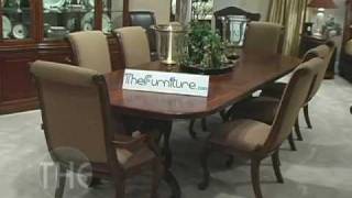 Dining Room set with Double Pedestal Table Bob Mackie Home Classics Collection by American Drew [upl. by Eltsirc54]