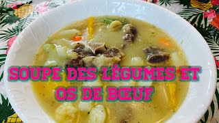 Comment préparer la soupe avec brocolis et os de bœuf [upl. by Yeldud]