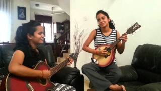 Tujhe Dekha To Yeh Jaana Sanam by Senuri amp Thenuri of Sri Lanka  Mandolin and Guitar Cover [upl. by Lindeberg162]