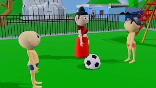 Motu Kaddu Patlu Paddu ki jodi cartoon  pagal beta। Hindi Comedy Video  bittu sittu toons [upl. by Ateval]