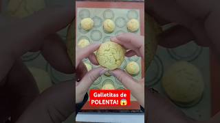 GALLETITAS FÁCILES CON POLENTA Sin manteca 😎 recetasfaciles receta cookies [upl. by Stronski]