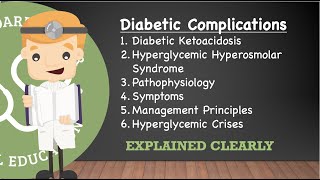 Diabetic Ketoacidosis and Hyperglycemic Hyperosmolar Crisis Advanced Comparison of DKA and HHS [upl. by Neron]