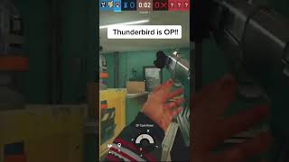 ￼ Thunderbird is OP rainbowsixsiege r6memes r6 shorts [upl. by Orton458]