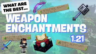 The BEST 121 Weapon Enchantments Minecraft Guide Beginner Tips and tricks for Java amp Bedrock 2024 [upl. by Aivatnwahs]