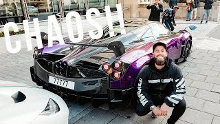 Rare £4000000 PAGANI HUAYRA BC left on the pavement 🍆 [upl. by Traver]