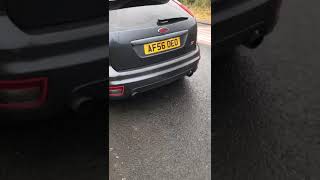 FOCUS ST ST225 MK2 STRAIGHT THROUGH EXHAUST [upl. by Amerigo]