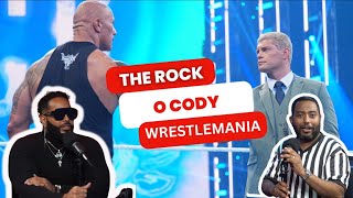 YANKEE THE ROCK ES MEJOR PARA WRESTLEMANIA QUE CODY RHODES [upl. by Lavotsirc606]