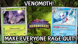 VENOMOTH ITEM LOCK AND BURN IS CRAZY [upl. by Katinka]