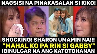 Omg SHARON CUNETA UMAMIN NA NAGSISING PINAKASALAN SI KIKO DAHIL MAHAL PA RIN SI GABBY CONCEPCION [upl. by Airolg]