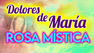 🌹Rosario Rosa Mística DOLORES DE MARIA martes y viernes [upl. by Juanne448]