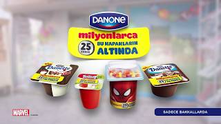 Danone Kapaklarının Altında Milyonlarca 25 Kuruş Bedava [upl. by Haziza]