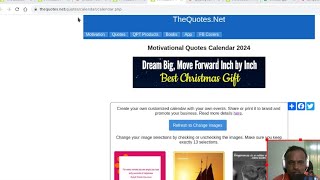 Launching QPTs Motivational Calendar Generator Application [upl. by Malkin152]