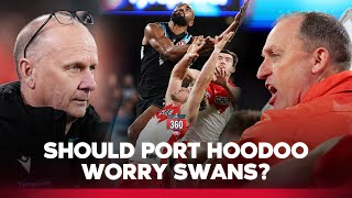 Swans prepare for NIGHTMARE matchup 😬 Can Sydney solve their Power problem  AFL 360  Fox Footy [upl. by Shurlock]