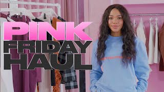 PINK FRIDAY HAUL  TTLYTEALA  PrettyLittleThing [upl. by Nnairac]