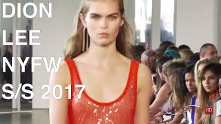 DION LEE  SPRING SUMMER 2017  FULL FASHION SHOW [upl. by Aitan]