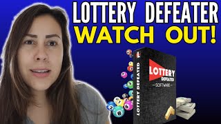 LOTTERY DEFEATER  ⛔❌WATCH OUT❌⛔  Lottery Defeater Software Reviews  Lottery Defeater System [upl. by Eelitan]