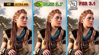 DLSS 37 VS FSR 31 VS NATIVE RESOLUTION  DIRECT COMPARION IN 4K [upl. by Felizio]