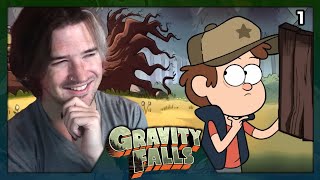 Okay THIS IS AMAZING  REACTION  GRAVITY FALLS  S1  EP1 [upl. by Harraf]