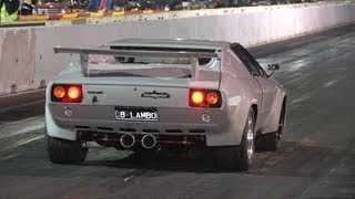 Lamborghini Jalpa with LS1 V8 power [upl. by Dnalon]