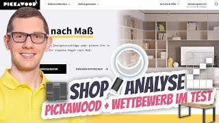 Shopanalyse 🔎 Pickawood Frohraum Moebelmanufaktur 🪵 Shopoptimierung für Massivholzmöbel nach Maß [upl. by Eladnor]