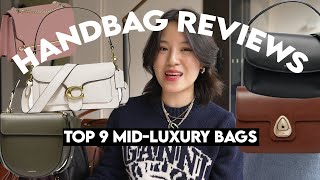 BEST MID RANGE LUXURY HANDBAGS 2023  Top 9 Small Handbags [upl. by Jelks274]