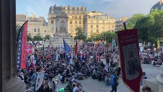 Départ du pèlerinage de Chartres 2024 [upl. by Gigi]