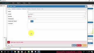 How To Create Table In Postgresql PgAdmin 4 Netbeans Java JFrame GUI Source Code [upl. by Arraeit]