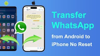 WhatsApp Backup Android to iPhone  Google Drive to iPhone 2024 tenorshareicarefonetransfer [upl. by Peery]