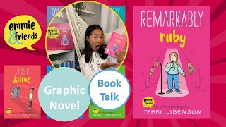 Book Talk  Remarkably Ruby Emmie amp Friends by Terri Libenson  Read with Val [upl. by Alikam]