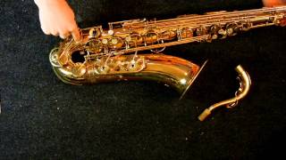 Repairmans Overview Yanagisawa 880 Tenor Saxophone [upl. by Bedwell332]