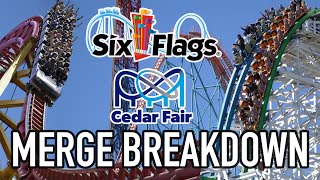 Cedar Fair to MERGE with Six Flags Announcement Breakdown  Analysis  Why amp Whats Next [upl. by Alethea]